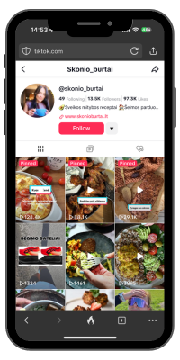 Skonio Burtai tiktok